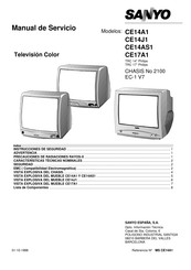 Sanyo CE14J1 Manual De Servicio