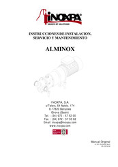 iNOXPA ALMINOX TLS 2-50 DC 30 Instrucciones De Instalación, Servicio Y Mantenimiento