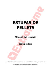 Extraflame Ecologica Idro Manual Del Usuario