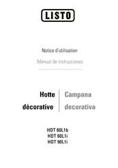 Listo HDT 90L1i Manual De Instrucciones