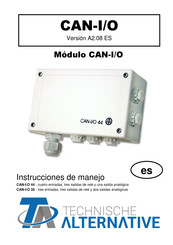 Technische Alternative CAN-I/O Serie Instrucciones De Manejo