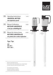 LUTZ B 55T-7 Manual De Instrucciones