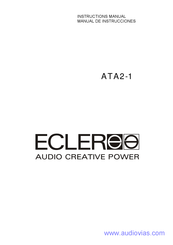 Ecler ATA2-1 Manual De Instrucciones