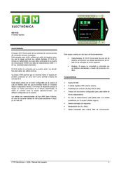 CTM Electronica OD-8 V2 Manual Del Usuario