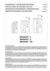 Beko OWAMAT 4 Instrucciones De Montaje