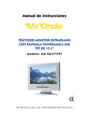 Mx Onda MX-TM171TFT Manual De Instrucciones