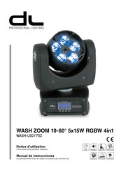 DL WASH-LED/75Z Manual De Instrucciones