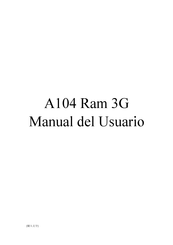 Plum A104 Ram 3G Manual Del Usuario