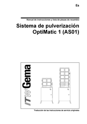 ITW Gema OptiMatic 1 Manual De Instrucciones