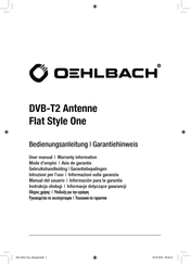 Oehlbach Flat Style One Manual Del Usuario