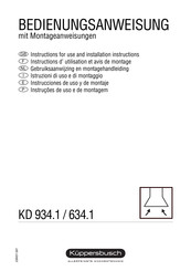 KÜPPERBUSCH KD 634.1 Instrucciones De Uso