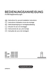 KÜPPERBUSCH KDUM 12660.0GE Instrucciones De Uso