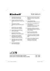EINHELL 23.471.30 Manual De Instrucciones