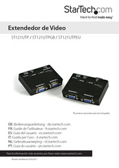 StarTech.com ST121UTPGB Guia Del Usuario