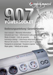 Oehlbach Powersocket 907 Manual Del Usuario
