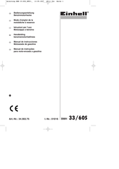 EINHELL Bavaria BMH 33/60S Manual De Instrucciones