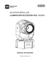 Monoprice Pro Audio Serie Manual De Usuario