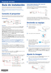 Epson PowerLite S11 Manual Del Usuario