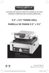 CHEF-BUILT CPG-80 Manual De Instrucciones