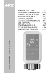 MCZ ACTIVE Manual De Uso