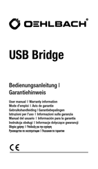 Oehlbach USB Bridge Manual Del Usuario