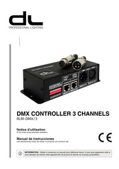 DL RLM-DMX/3 Manual De Instrucciones