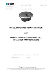 OCEM SLEP Manual De Instrucciones