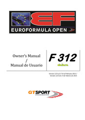 dallara F 312 Manual De Usuario