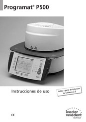 Ivoclar Vivadent Programat P500 Instrucciones De Uso