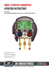 JB INDUSTRIES DMG-5 Instrucciones De Uso