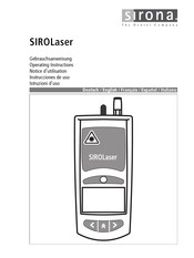 Sirona Dental SIROLaser Instrucciones De Uso