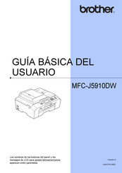 Brother MFC-J5910DW Guia Basica Del Usuario