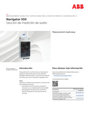 ABB Navigator 550 Instrucciones De Funcionamiento