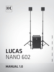 HK Audio LUCAS NANO 602 Manual De Instrucciones