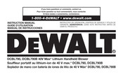 DeWalt DCBL790B Manual De Instrucciones