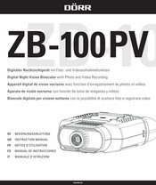 Dörr ZB-100PV Manual De Instrucciones