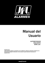 JFL Alarmes DR-100 Lite Manual Del Usuario