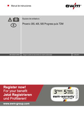 EWT Phoenix 505 Progress puls TDM Manual De Instrucciones