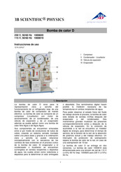 3B SCIENTIFIC PHYSICS 1000820 Instrucciones De Uso