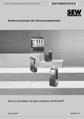 Sew Eurodrive MOVIAXIS Instrucciones De Funcionamiento