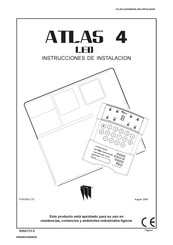 Pyronix ATLAS 4 LED Manual Del Instalador