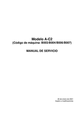 Ricoh Aficio 1045 Manual De Servicio