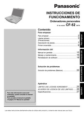 Panasonic CF-52M Instrucciones De Funcionamiento