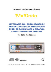 Mx Onda Cartagena Manual De Instrucciones