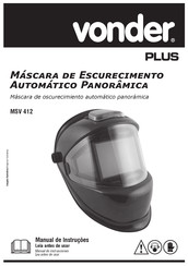 vonder MSV 412 Manual De Instrucciones