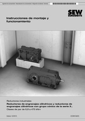 Sew Eurodrive X Serie Instrucciones De Montaje