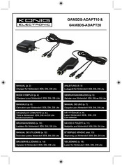 König Electronic GAM3DS-ADAPT20 Manual De Uso