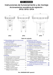 ARI-Armaturen DP33 Instrucciones De Funcionamiento Y De Montaje