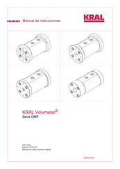 KRAL Volumeter OMP Serie Manual De Instrucciones