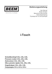 Beem i-Touch Manual De Instrucciones